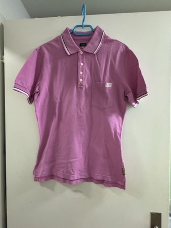 Armani Jeans Poloshirt, rosa, Grösse M