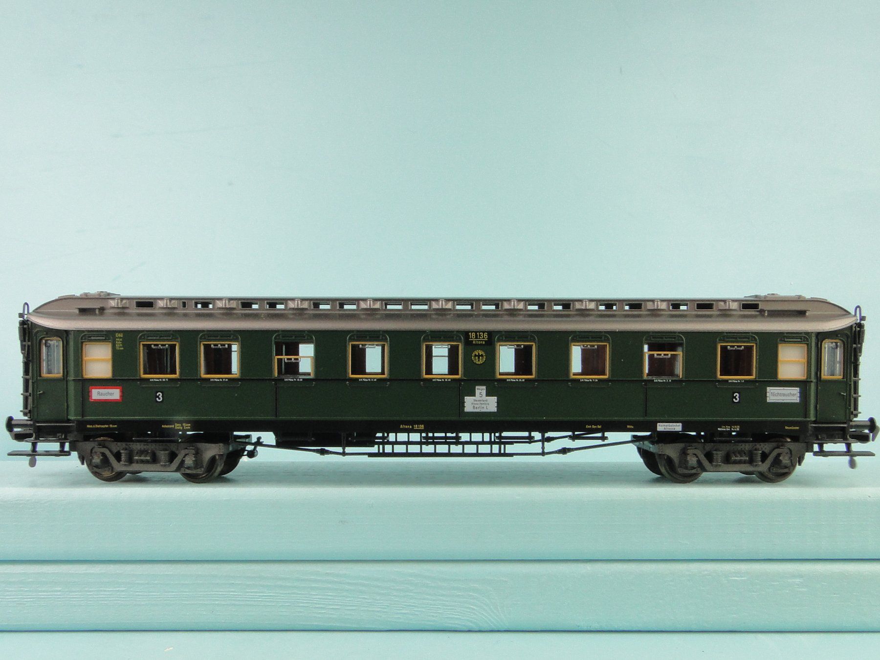 Fleischmann Modellini di ferrovie: Fleischmann H0 5083 DRG 3 Klasse , neuwertig – Usato da Bülach venduto da cann11 1