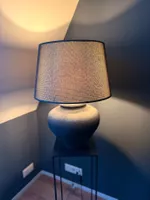Tischlampe Loberon schwarz