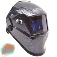 CH173 - Automatik Schweisshelm CARBON + 10 Ersatzgläser