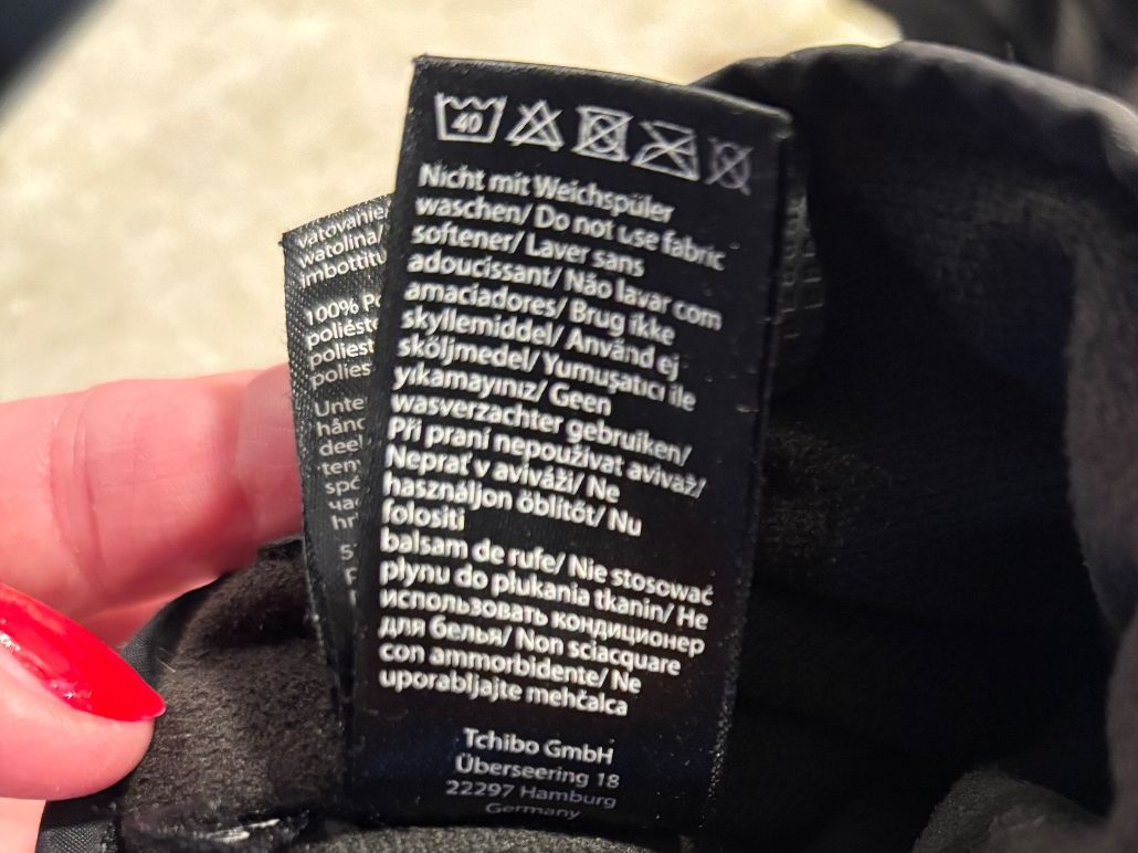 Sonstige Accessoires für Herren: Schwarze Winterhandschuhe, Thinsulate, 134-152, 3M, Top – Gebraucht aus Weissbad von FlickflauderY 5