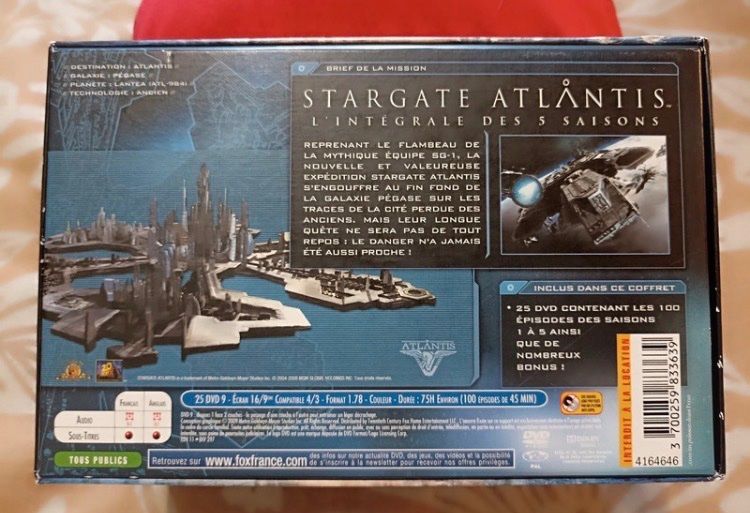 Alle DVDs: Stargate Atlantis - L'intégrale des 5 saisons - Coffret DVD – Gebraucht aus Bassecourt von CALUMET-X 3