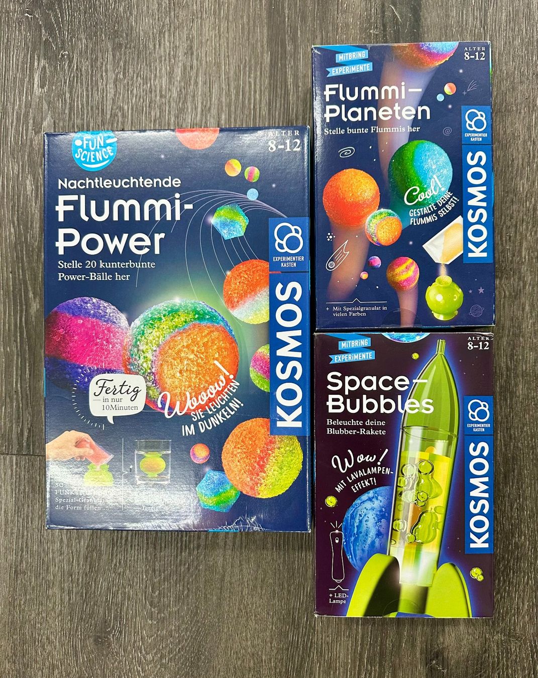 Kit bricolage: 3 Kosmos Bastelsets – Nuovo e nell'imballaggio originale da Ehrendingen venduto da Reina