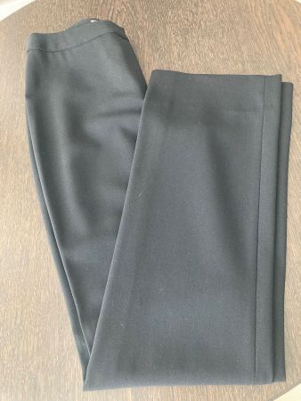 GIANNI VERSACE Winter Hose, Gr. 34 /IT40, 100% lana, schwarz