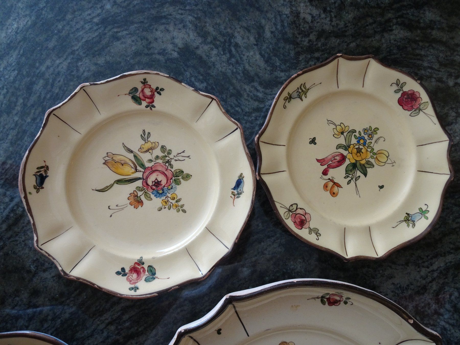 Set di piatti: seltenes altes " Luzerner Keramik"  -Geschirr-Set – Usato da Vitznau venduto da Mina60 3