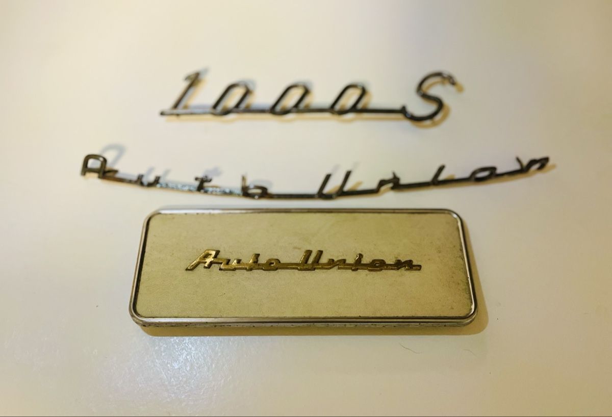 DKW Sonstiges Fahrzeugzubehör: Auto Union 1000 S Embleme Rarität – Gebraucht aus Kirchleerau von Resale_LC