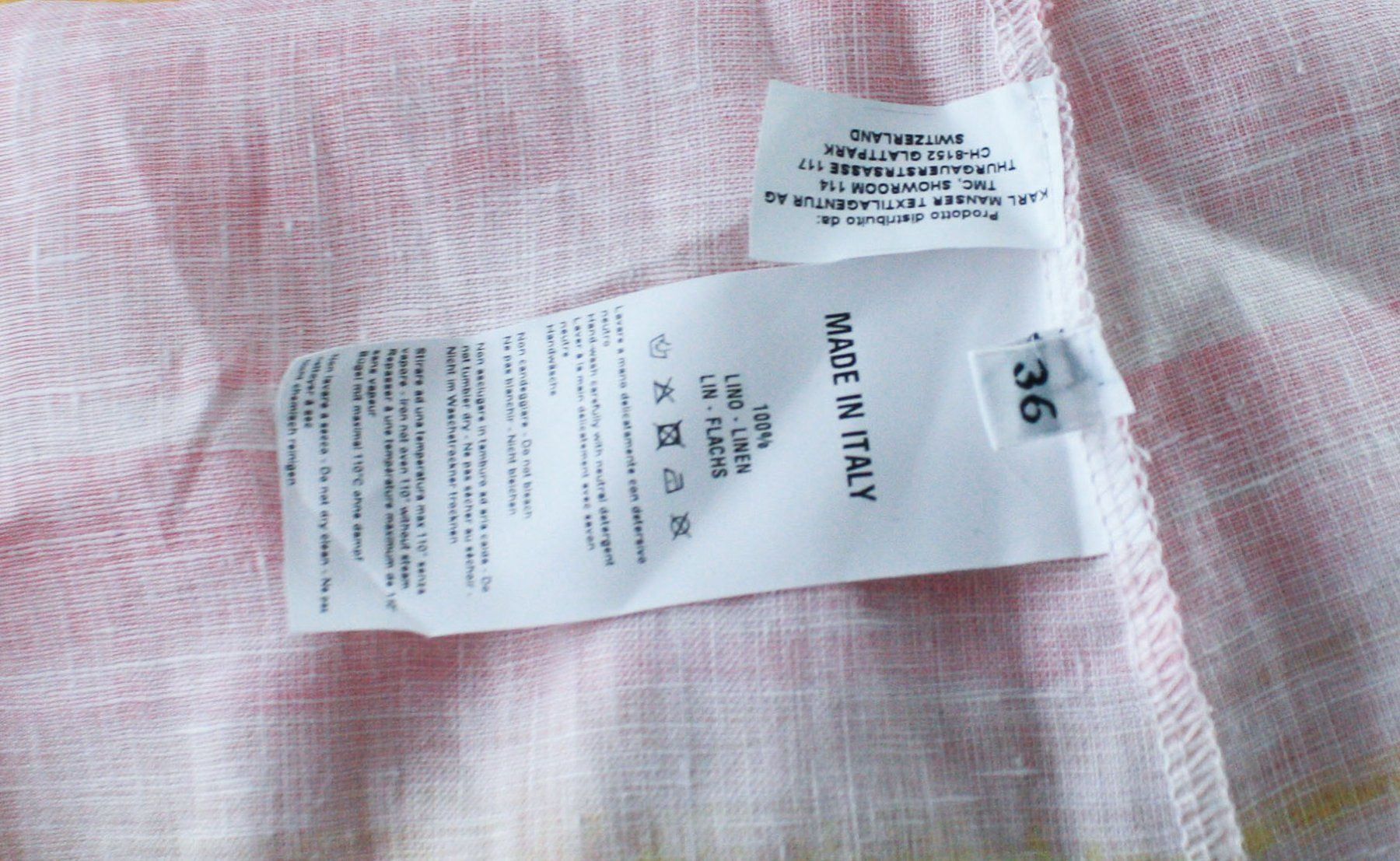 Camicette: FRATELLI Leinen-Bluse Gr. 36 – Nuovo (secondo la descrizione) da Belp venduto da caramel-secondhand 4