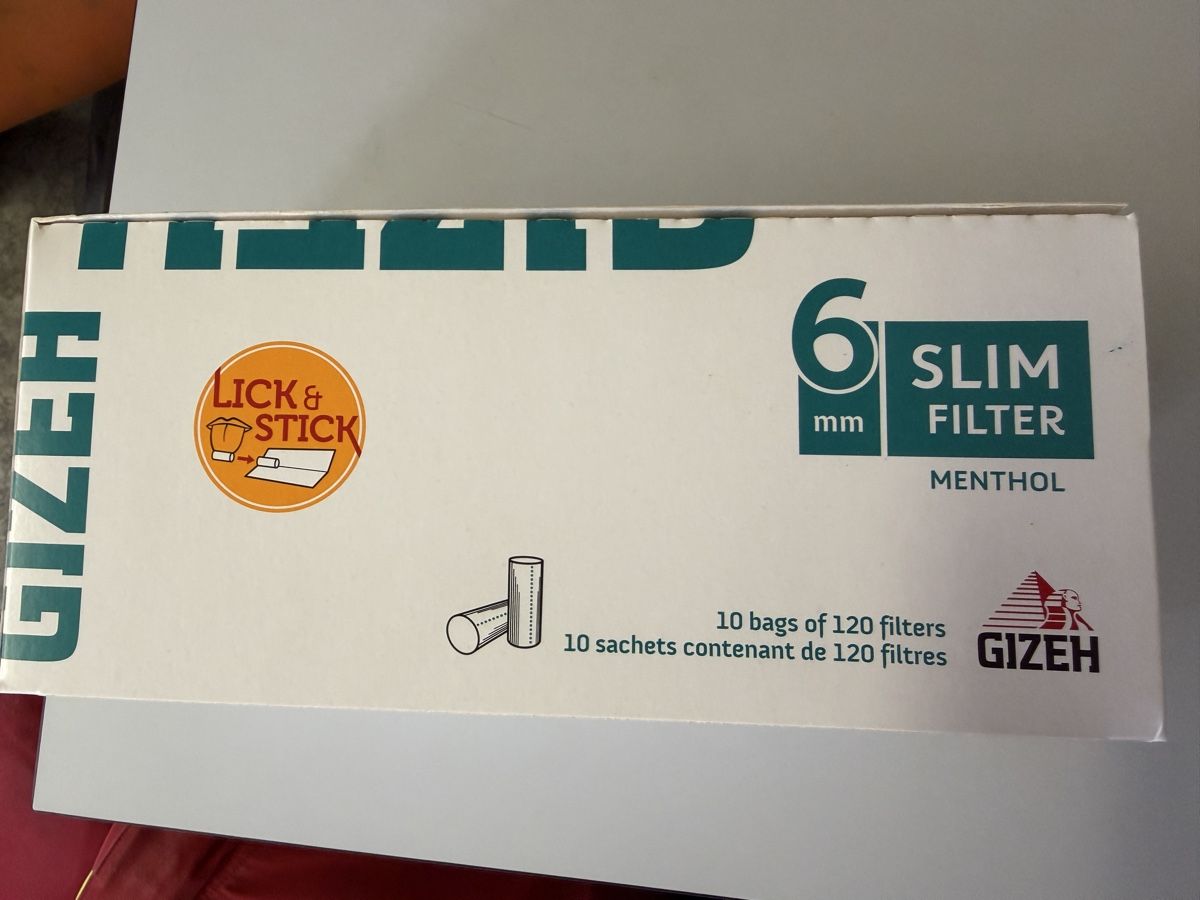 Ocb Tabak: Gizeh Slim Filter 10x120 – Neu (gemäss Beschreibung) aus Dottikon von Brico76