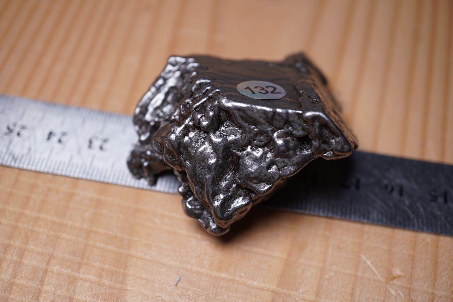 Minerali & Pietre curative: Meteorit  Campo del Cielo    142g    XL   Eisenmeteorit – Nuovo e nell'imballaggio originale da Eschenbach SG venduto da topstone 2
