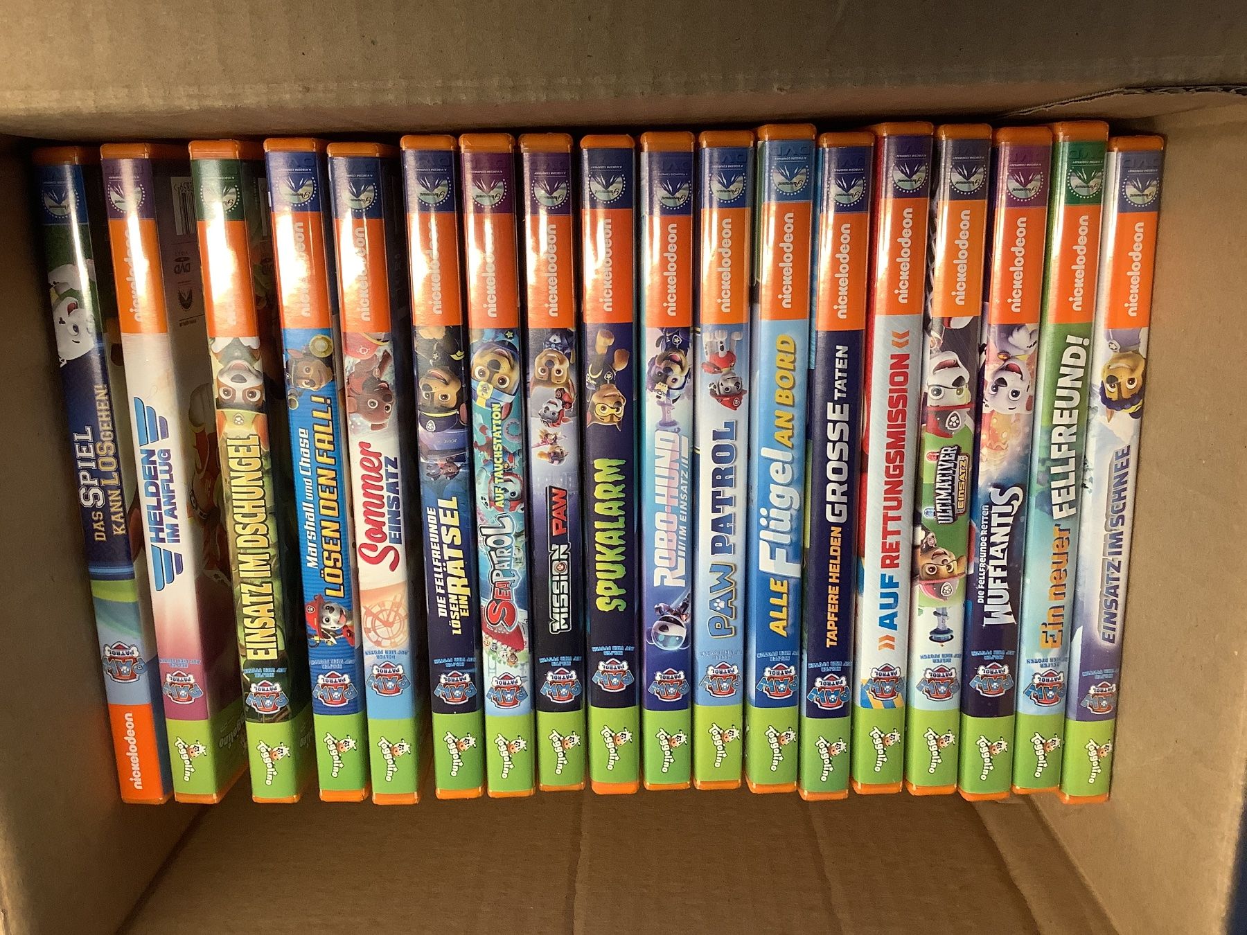 Tutti i DVDs: Paw Patrol DVD Sammlung, 18 DVDs – Usato da Bazenheid venduto da Seraina77 1