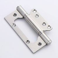 2 robuste Türscharniere aus Edelstahl