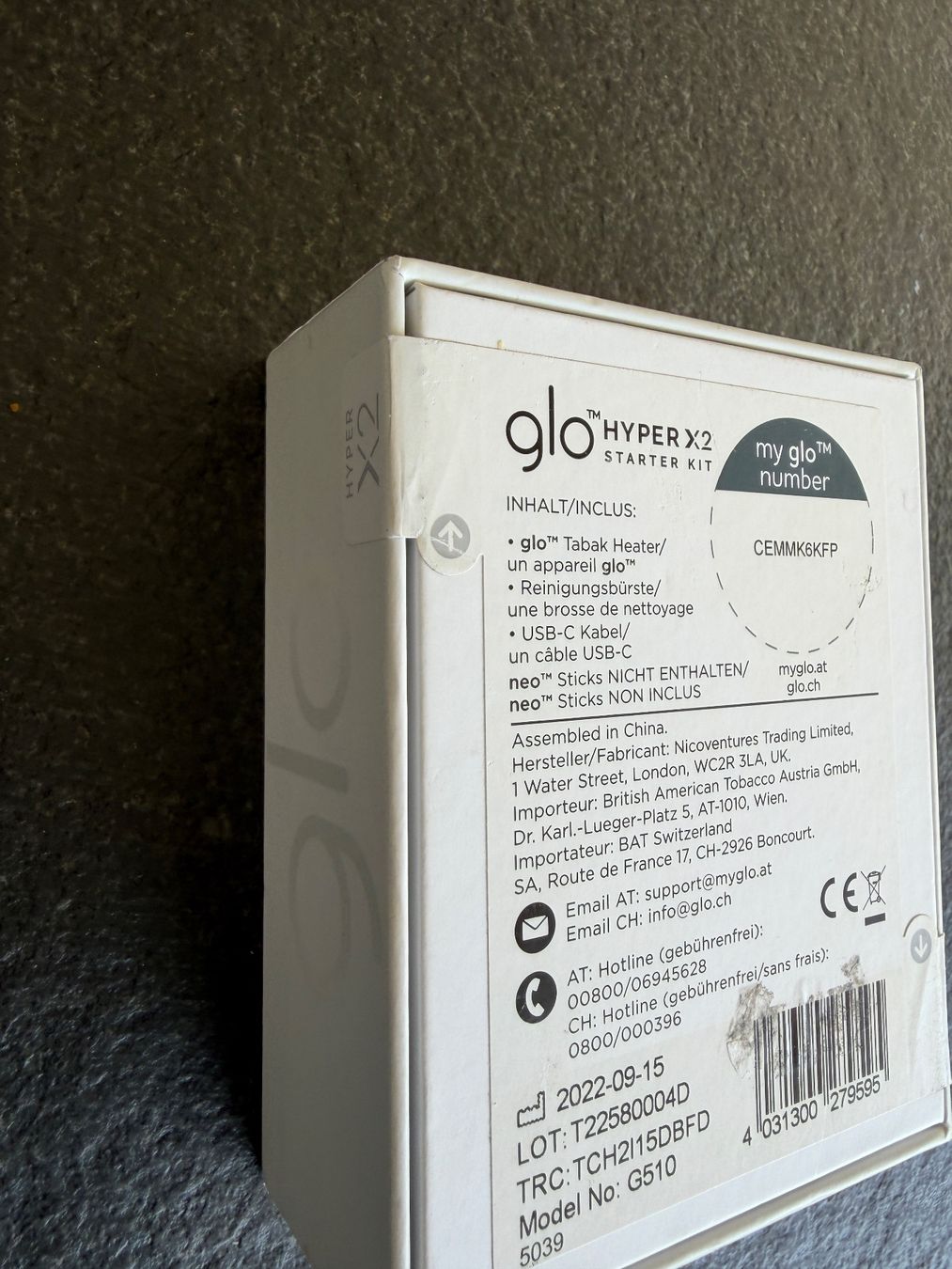 Glo Altri Prodotti per fumatori: glo HYPER X2 Starter Kit gold neu – Nuovo e nell'imballaggio originale da Steinen venduto da erikb838 2