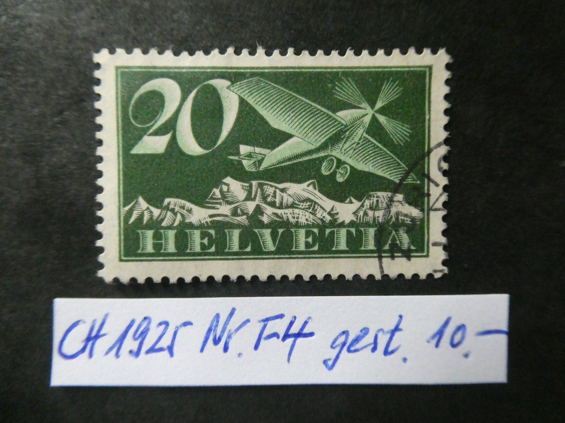 Tutti i francobolli: CH 1925 Nr. F4 gestempelt – Usato da Lausen venduto da Herbamare01