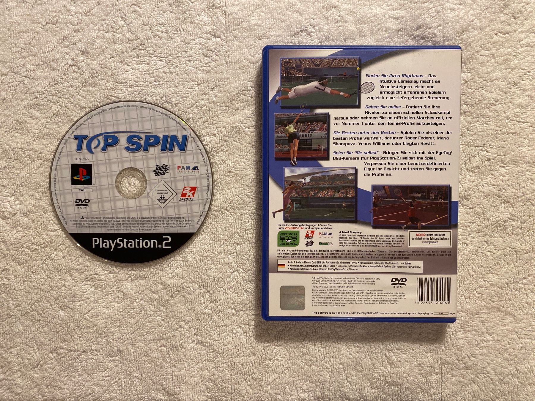 Sony Giochi: Top Spin PS2 – Usato da Reichenbach i. K. venduto da Daniel840 1