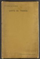 FRANCE, CARTE DE FRANCE, historische Landkarte 19.Jahrhundet