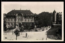 Lausanne, Le Crédit Foncier et la Tour 