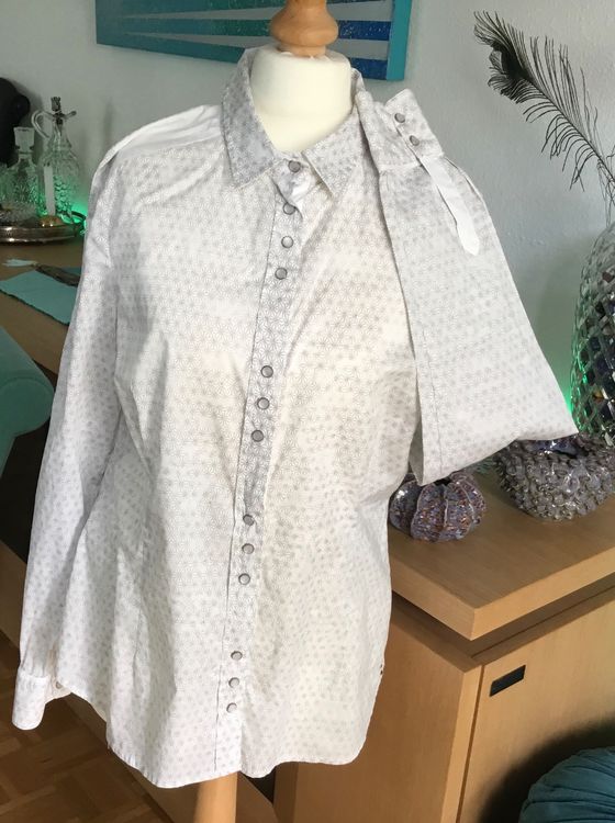 Chemise Longue Femme MOYURU Blanche Taille M - Neuve Avec étiquettes - Style épuré