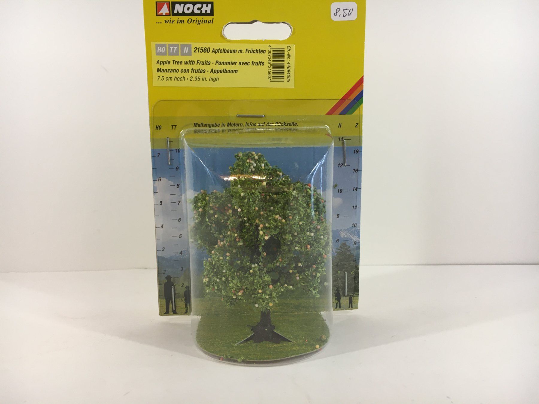 Noch Modellini di ferrovie: Noch H0 21560 Apfelbaum – Nuovo e nell'imballaggio originale da Rodersdorf venduto da Joerg11
