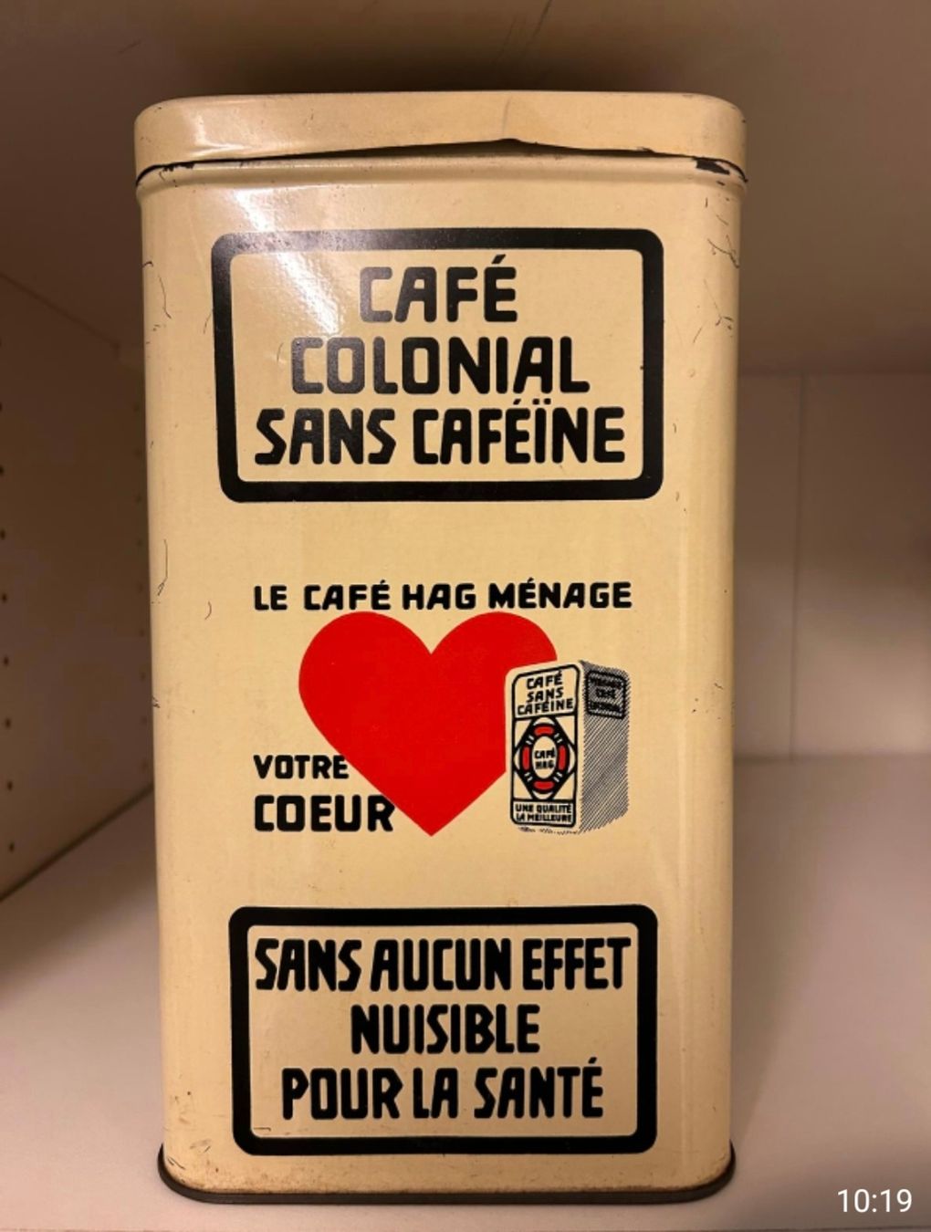 Barattoli: Blechdose Kaffee Hag – Usato da Neuenhof venduto da mariah05 2