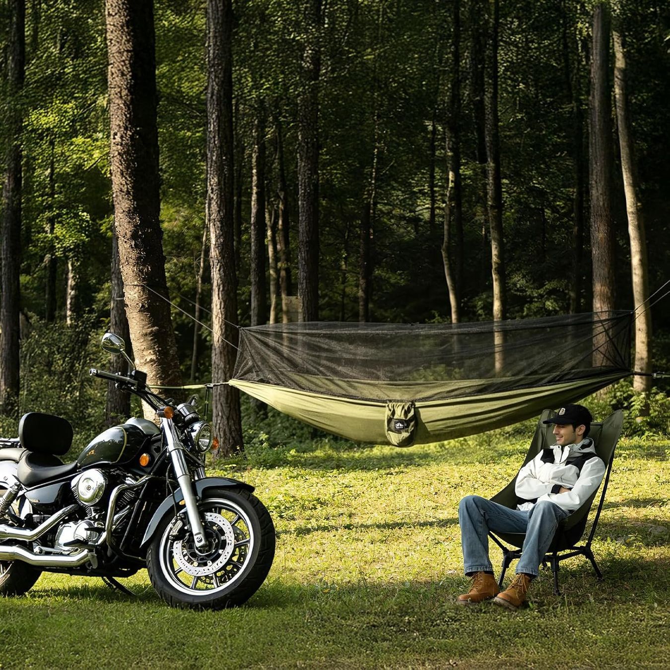 Amache: Outdoor Hängematte mit Moskitonetz leicht – Nuovo e nell'imballaggio originale da Suhr venduto da SchnapperCH 6