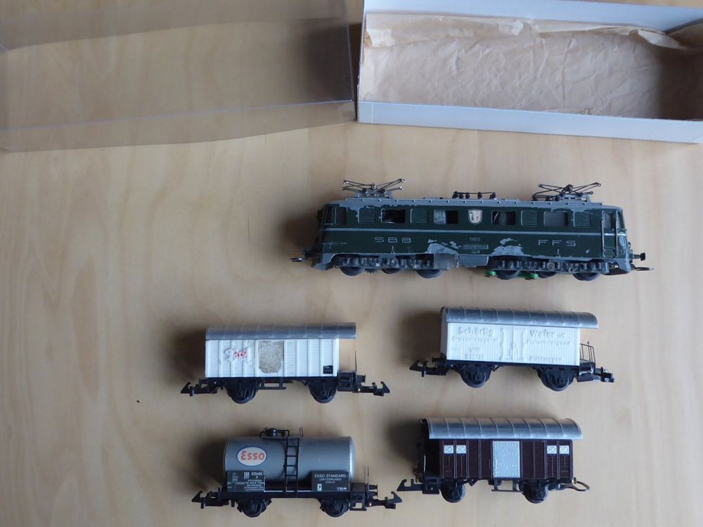 Wesa, Lokomotive mit 4 Wagen Kaufen auf Ricardo