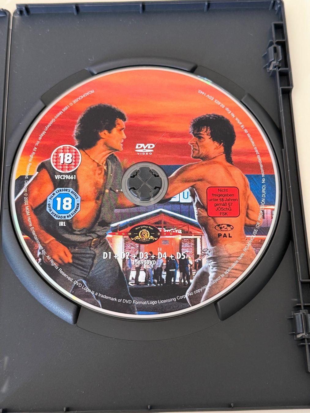Alle DVDs: Road House DVD UNCUT Patrick Swayze – Gebraucht aus Altstätten SG von sheamus 2