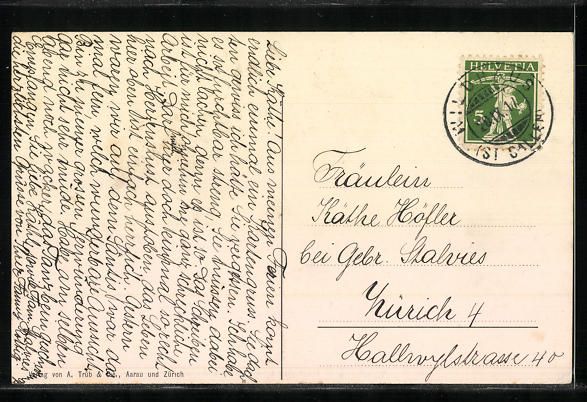 Cartes postales: AK Wildhaus, Kurhaus und Pension Acker – D'occasion à Berlin par bartko-reher 1