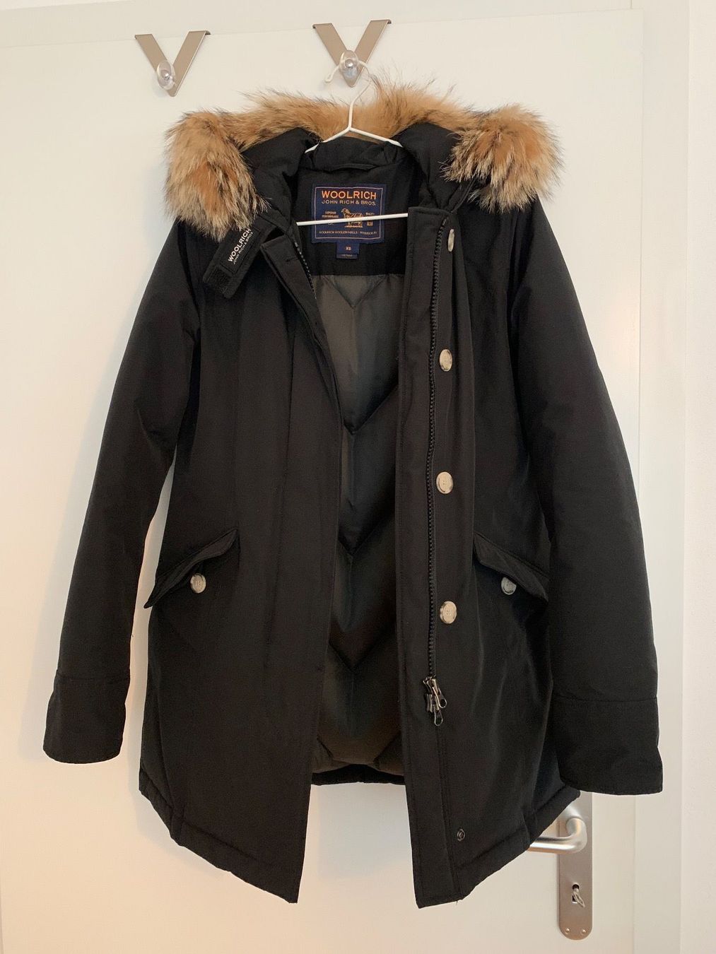 Woolrich Cappotti: Woolrich Arctic Parka Gr. XS Schwarz – Usato da Suhr venduto da Mira-21