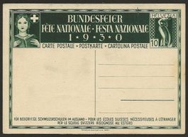 1930  Bundesfeierkt. ungebraucht