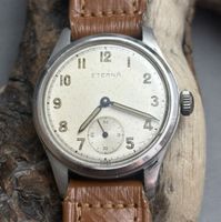 Eterna Vintage Herrenuhr 1948 - Historische ETA Gravur