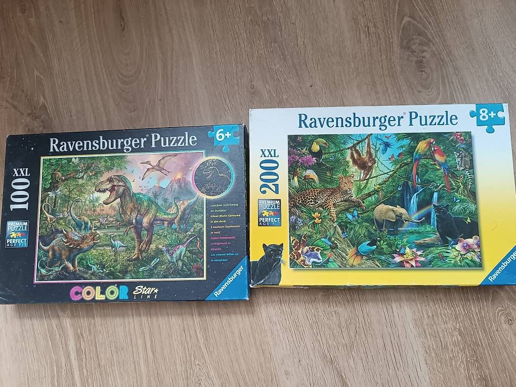 Puzzle: 2 puzzles de 100 et 200 pieces  – Usato da Boussens venduto da gvuille 1
