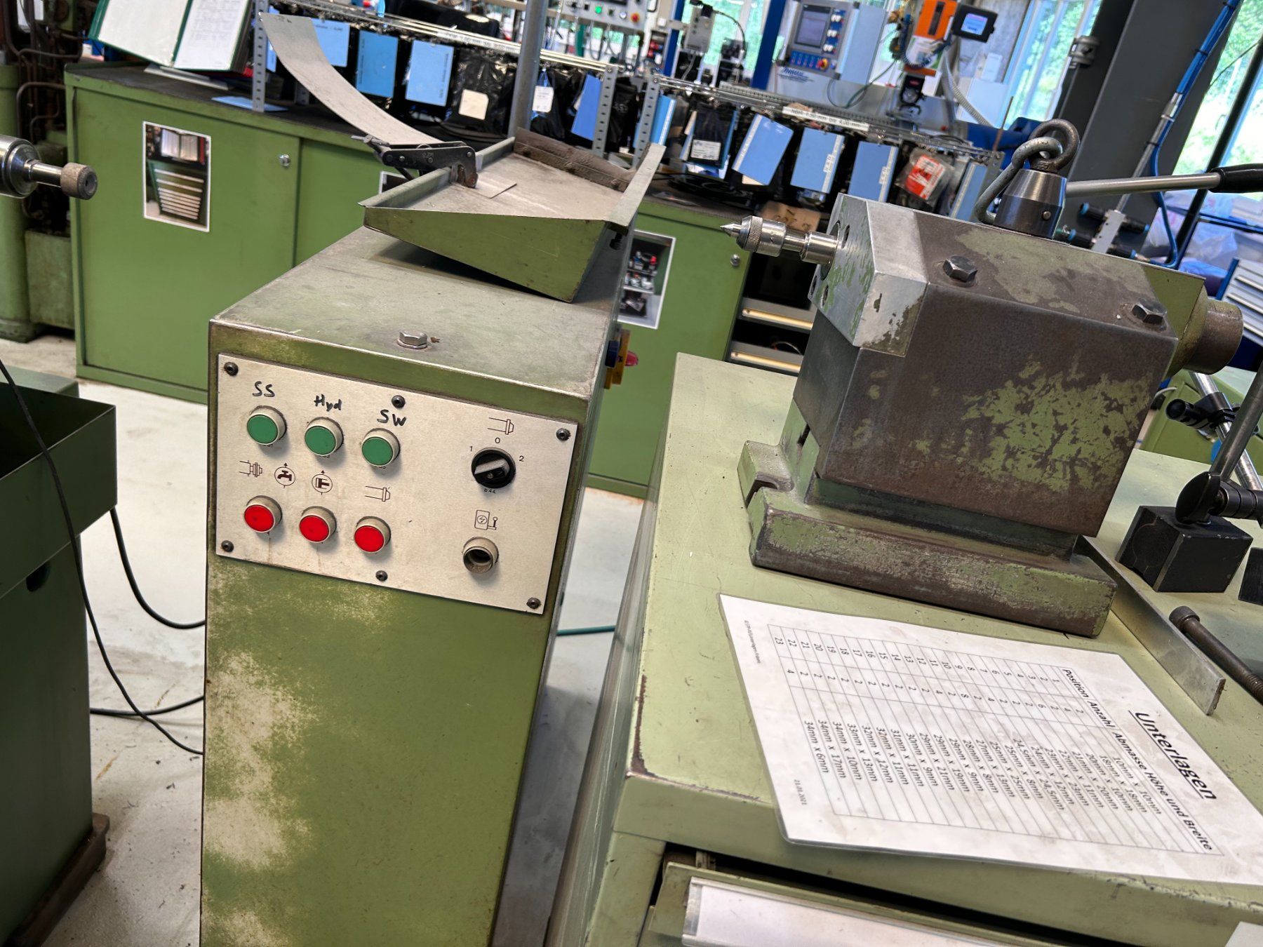 Tutte le macchine: KELLENBERGER U 600 Rundschleifmaschine – Usato da Münchenstein venduto da fransch 5
