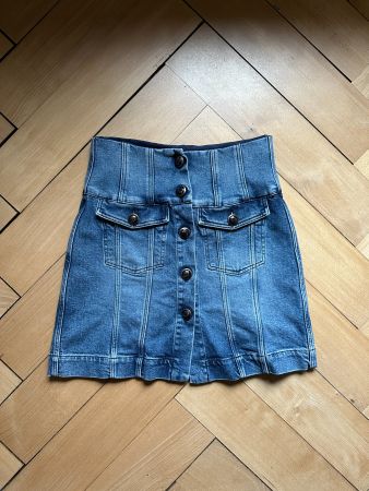JACOB COHEN - High Waist Jeansrock blau 27