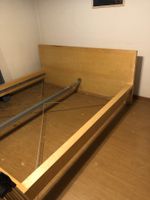 Bett Malm 180x200 inkl. 2 Lattenroste und 2 Matratzen