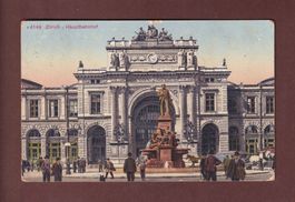 ZÜRICH - Hauptbahnhof - 1924