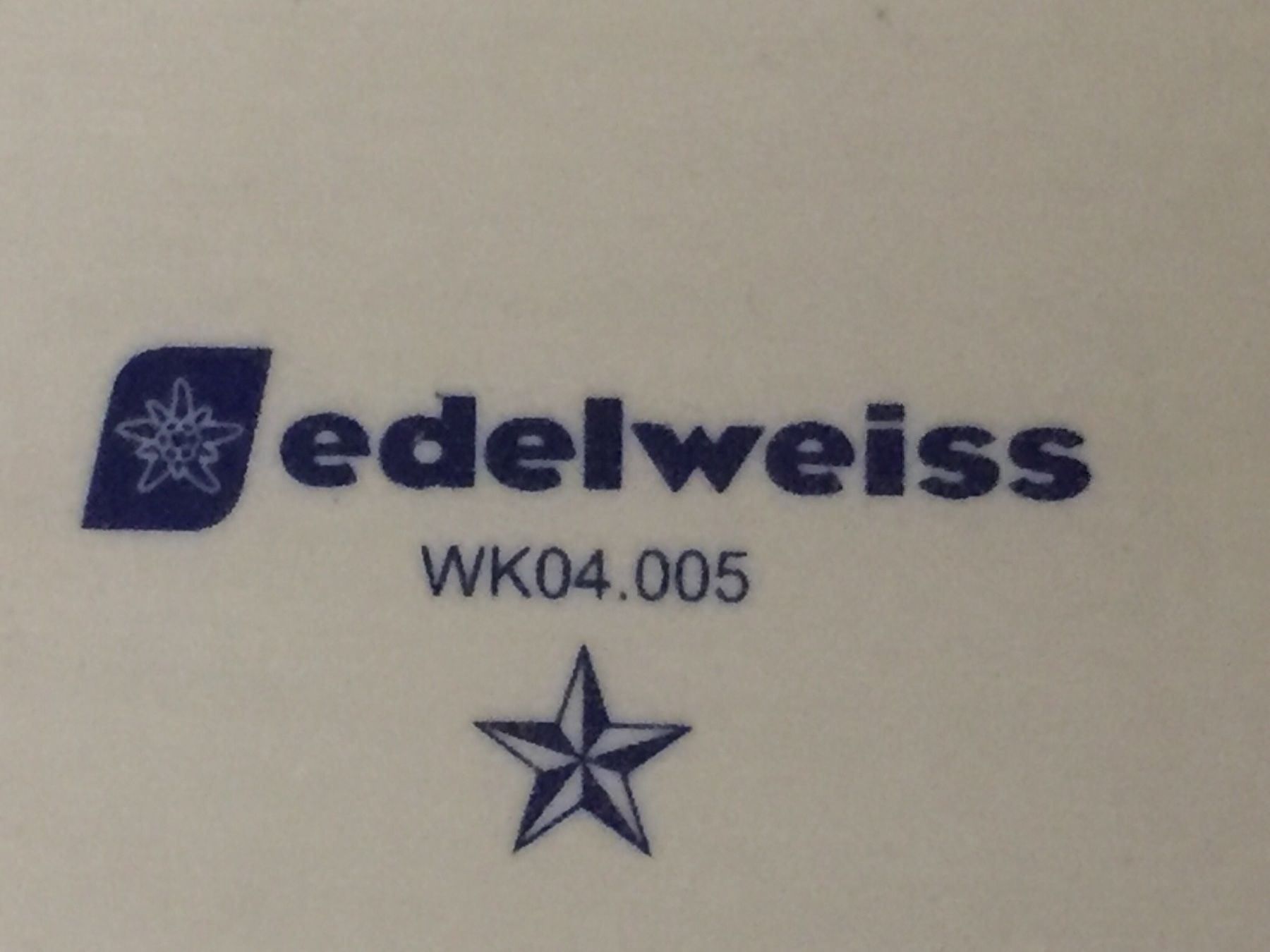 Teller: Edelweiss Air Business Class Geschirr – Gebraucht aus Zürich von Classic_Collection_Zurich 3