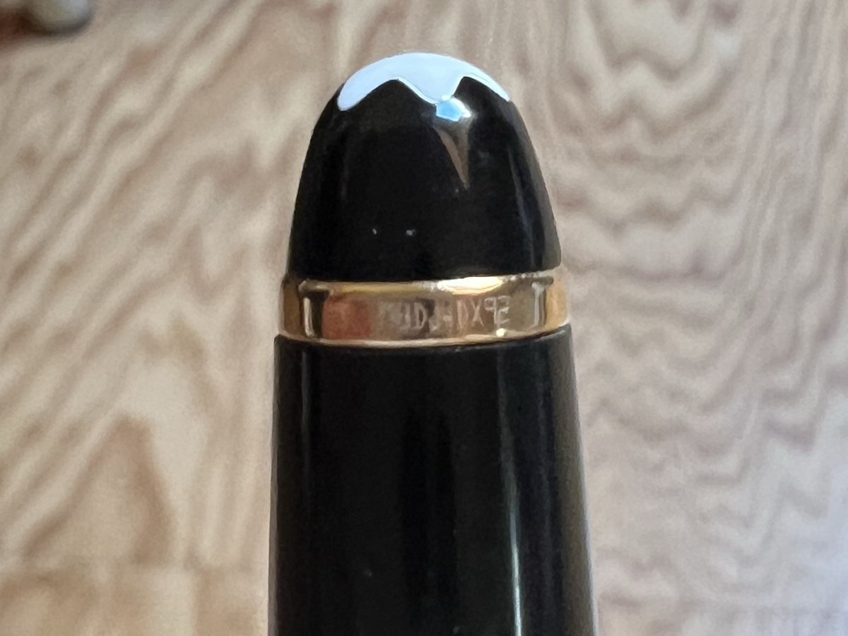 Stifte & Marker: MONTBLANC ROLLERBALL MEISTERSTÜCK DORÉ – Gebraucht aus Le Châble VS von jud_syz2 4