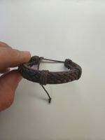 Lässiges Lederarmband, Braun, Verstellbar, Top Zustand! Neu!