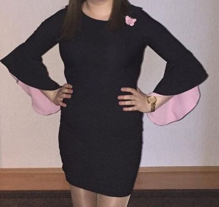 Kleid schwarz Gr.40