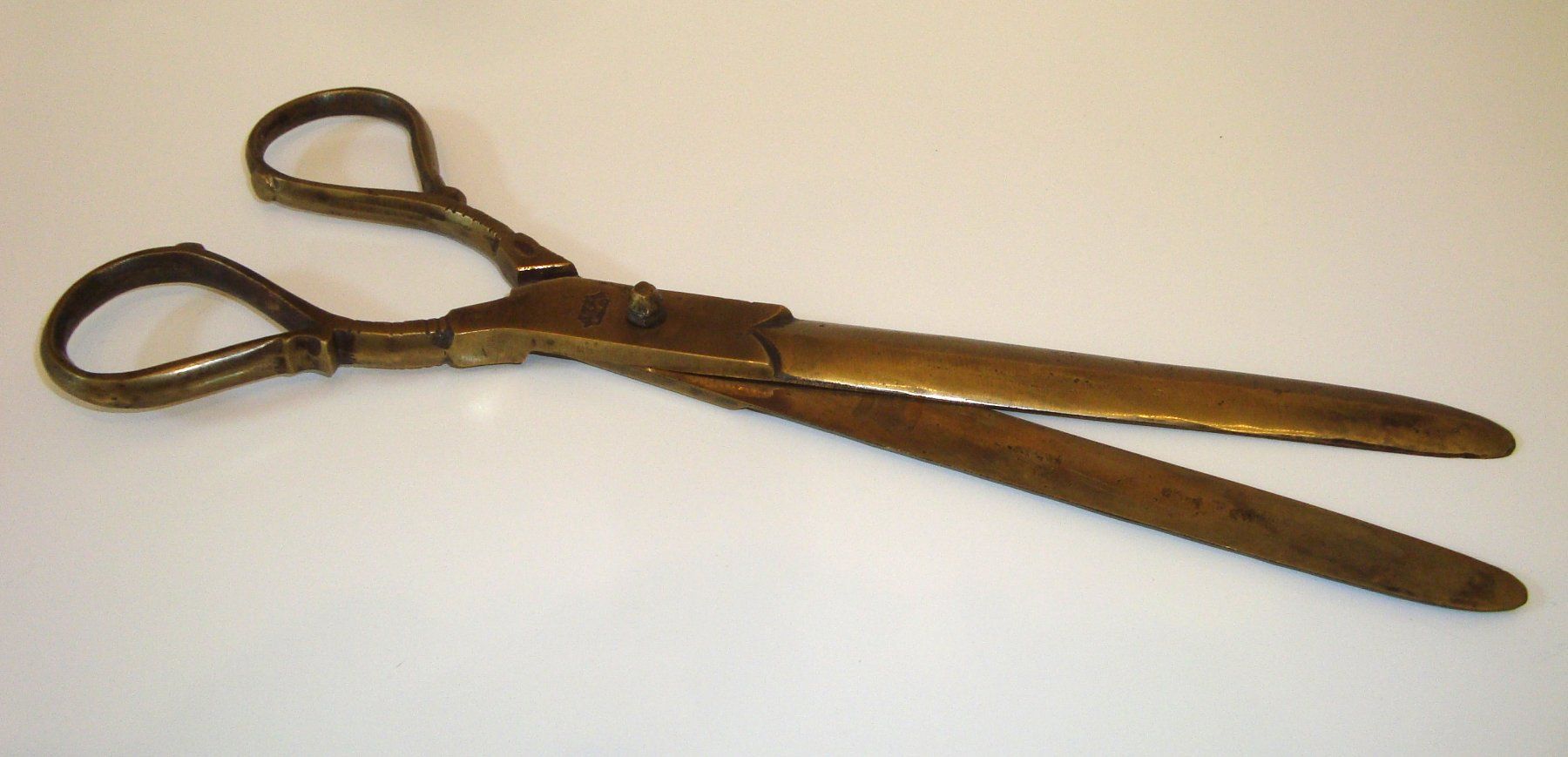 Alle Werkzeuge: sehr grosse, antike Messing - Bronze Schere – Gebraucht aus Oberdorf NW von Lufao 3