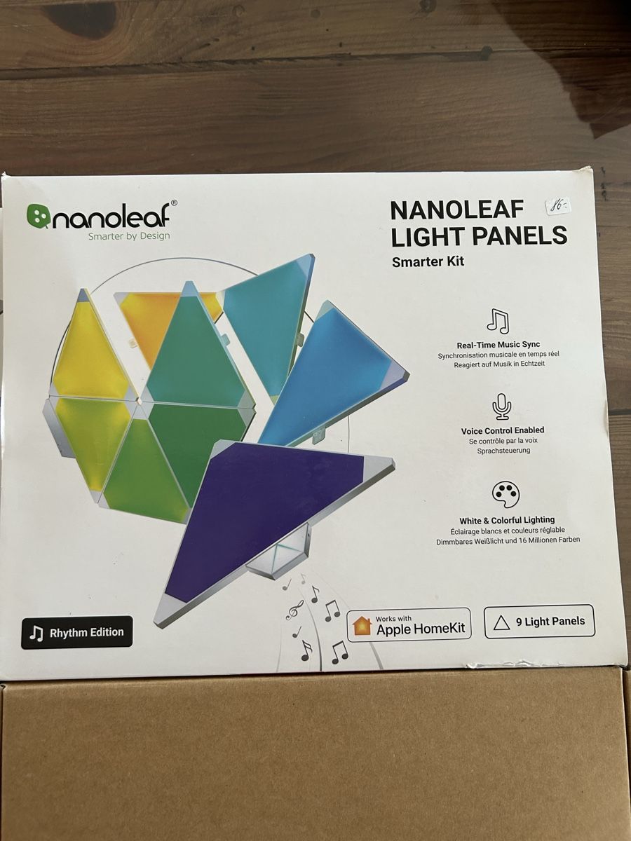 Nanoleaf Lampade: Nanoleaf Light Panels Smarter Kit 16Stück – Usato da Neftenbach venduto da zur_z6vt 1