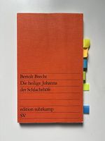 Die heilige Johanna der Schlachthöfe - Bertolt Brecht