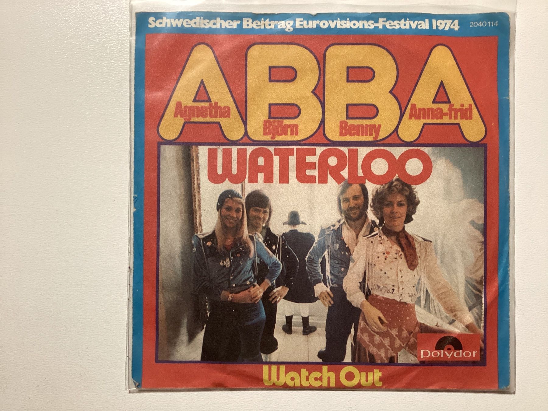 Dischi in vinile: Abba Single - Waterloo / Watch Out – Usato da Gutenswil venduto da Hamzian