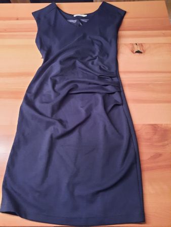 Kaffe Kleid, Grösse S, dunkelblau (fast schwarz)
