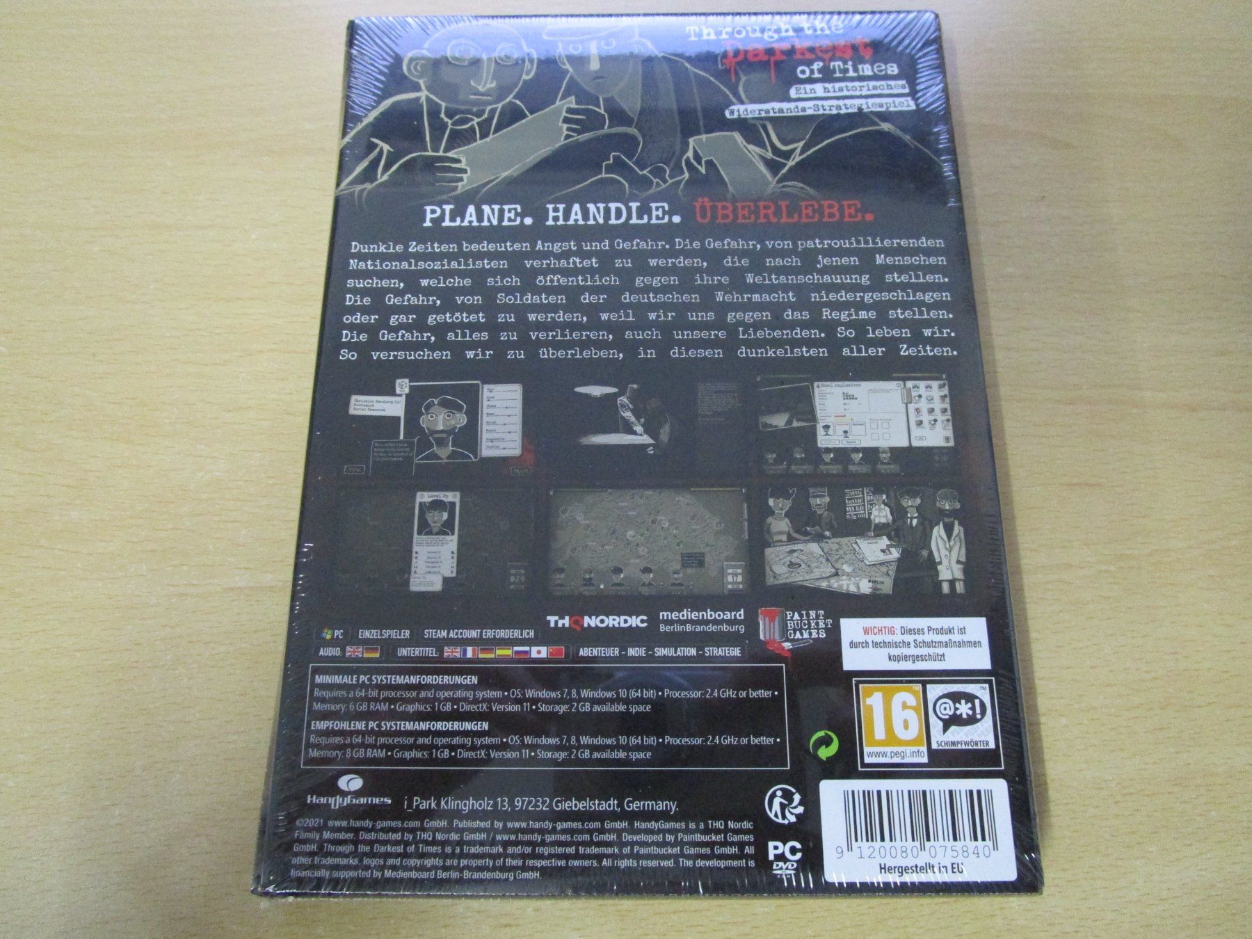 Spiele: Through the Darkest of Times PC Neuware – Neu und originalverpackt aus Goldau von agestuffer 1