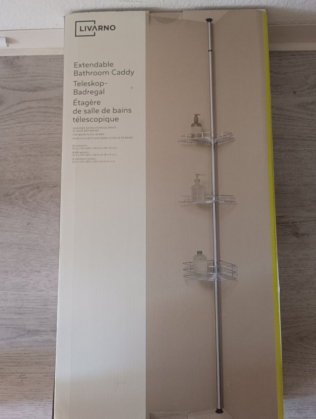 Fixations: LIVARNO Extendable Bathroom Caddy – Neuf (Voir description) à Dietikon par isa_pz9m 1