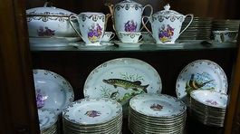 Edles handbemaltes LIMOGES-Porzellan 