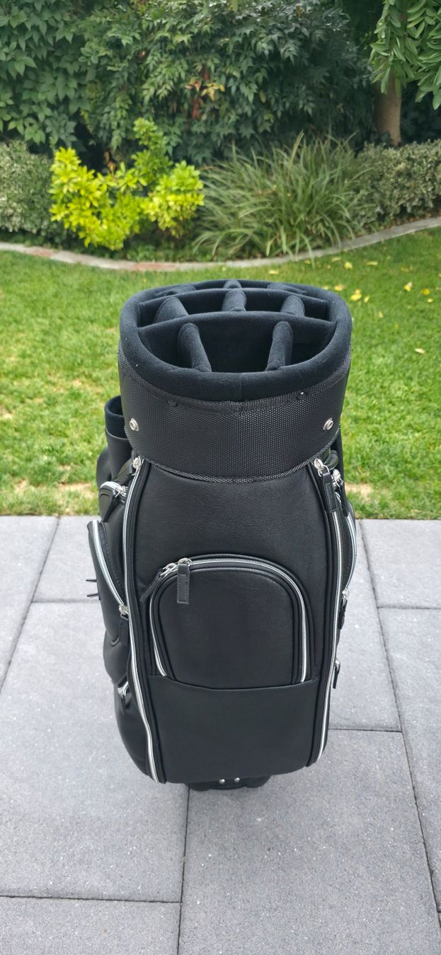 Jucad Taschen: Jucad Golf Golftasche Leder schwarz – Neu und originalverpackt aus Reinach BL von BerCHBer 2