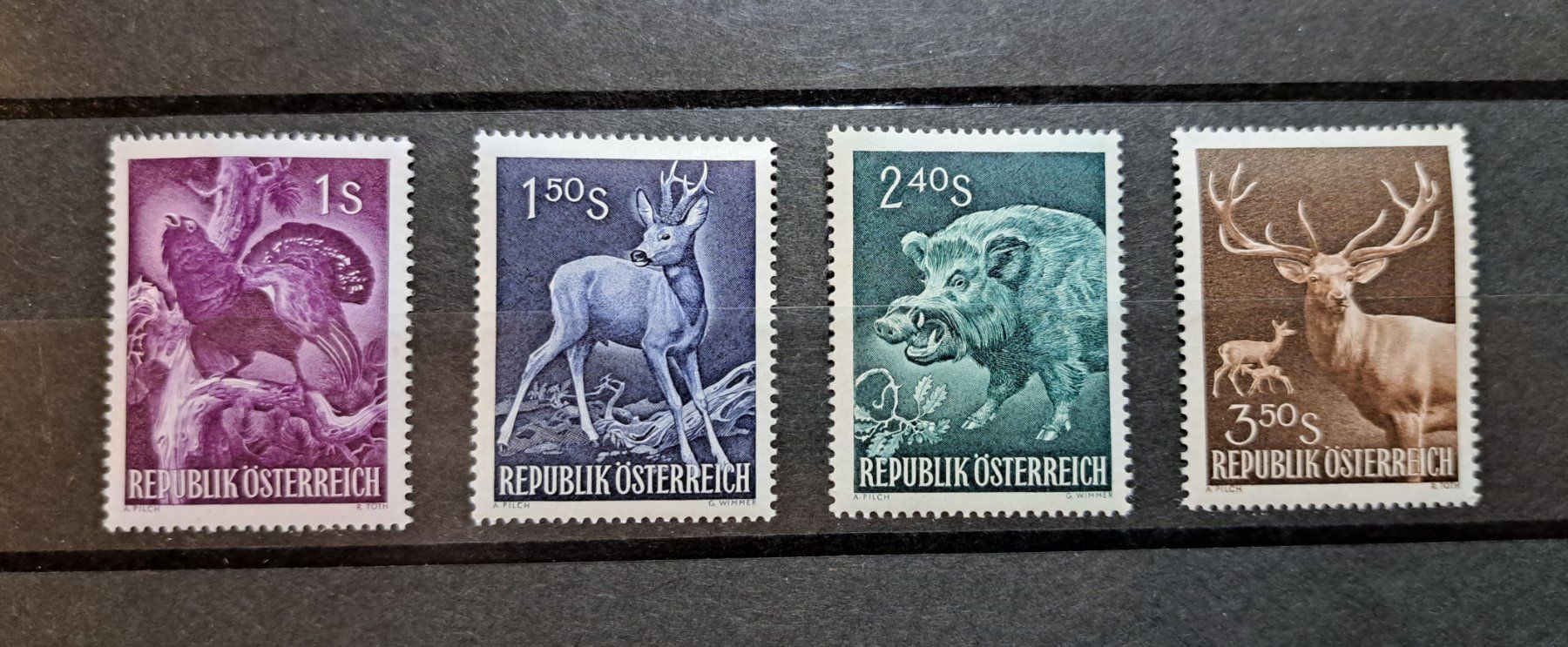 Alle Briefmarken: Mi 1062-1065, Österreich postfrisch – Neu (gemäss Beschreibung) aus Unterägeri von PhilatelieStudiger