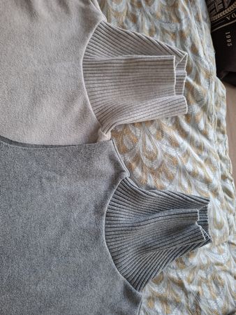 Zwei Zara Strickpullover, Rollkragen